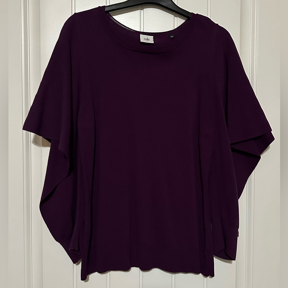 CAbi Peek Pullover sweater 3708